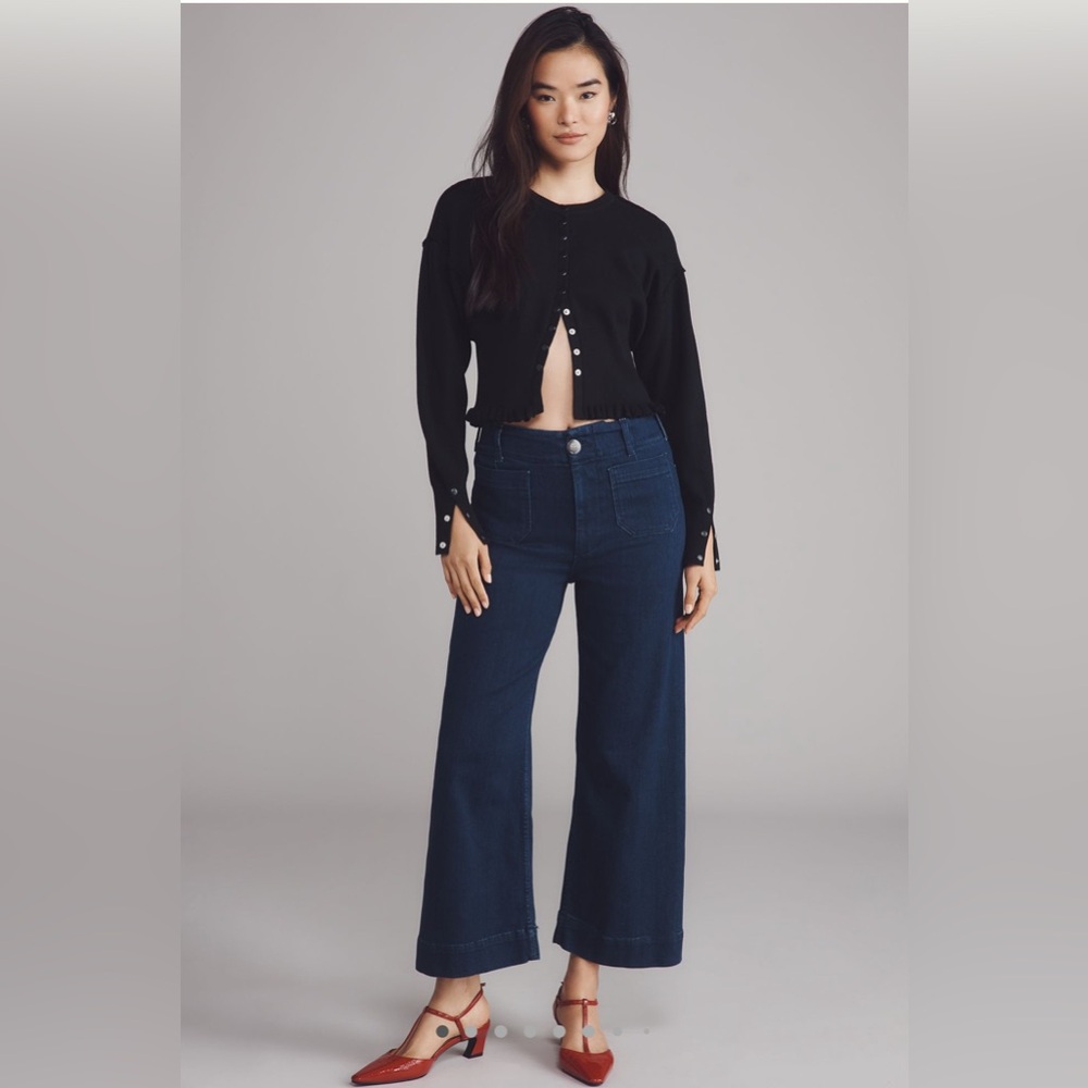 Anthropologie Maeve Colette Denim Crop Jeans